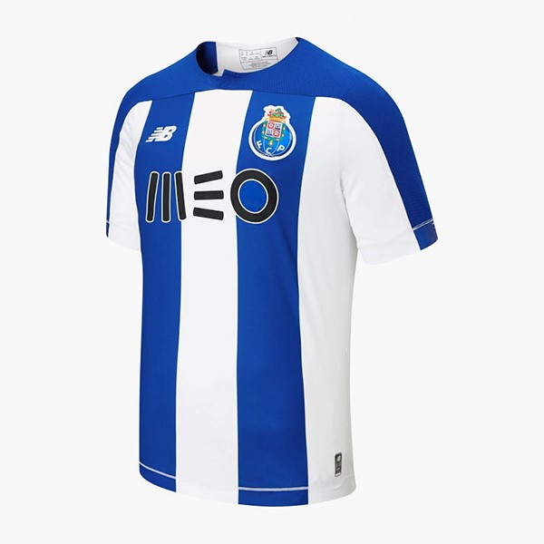 Tailandia Camiseta Oporto 1ª Kit 2019 2020 Blanco Azul